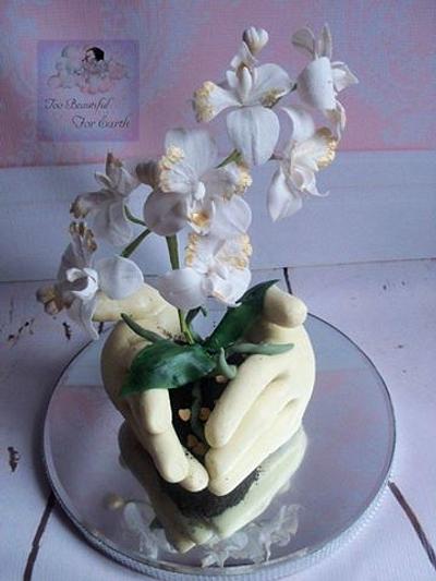 Safe in the hands of God- Too Beautiful for Earth Collaboration - Cake by Couture Confections