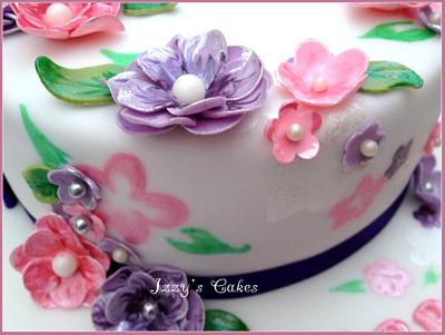 Purple and Pink and Pretty - Cake by The Rosehip Bakery