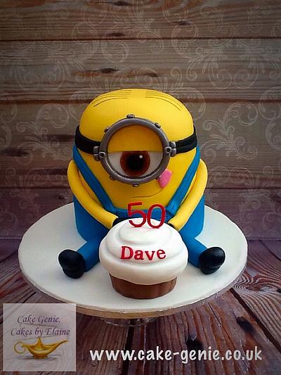 3D Minion Cake - Cake by Elaine Bennion (Cake Genie, Cakes by Elaine)