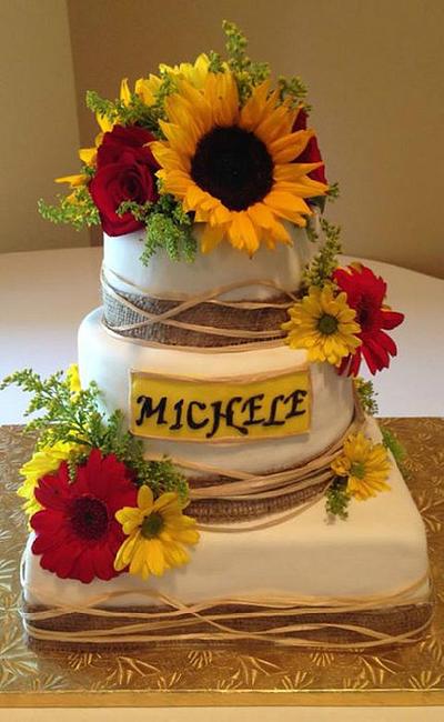 Rustic Graduation Cake - Cake by Teresa Markarian