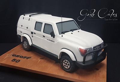 Toyota Land Cruiser Dbl Cab - Cake by GoshCakes