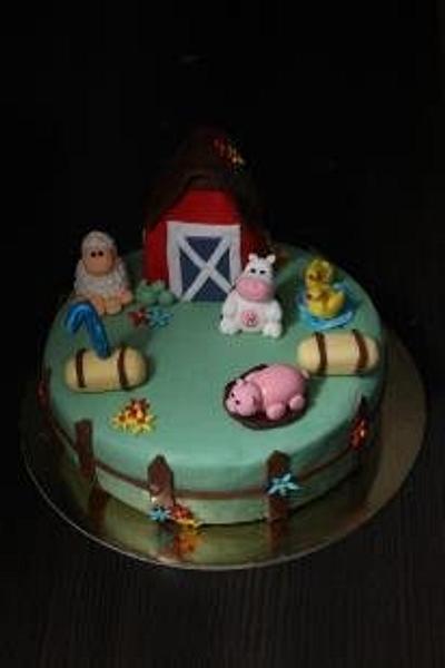Animal farm cake - Cake by vikios