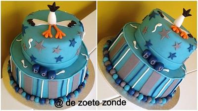 Babyshower cake - Cake by marieke