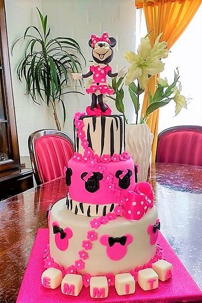 Cake design Minnie Mouse fashion - Cake by Andrea Roa
