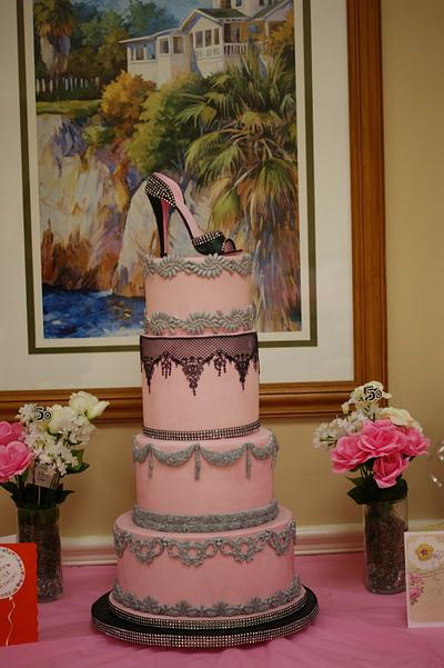 50th Birthday Cake  - Cake by Margie