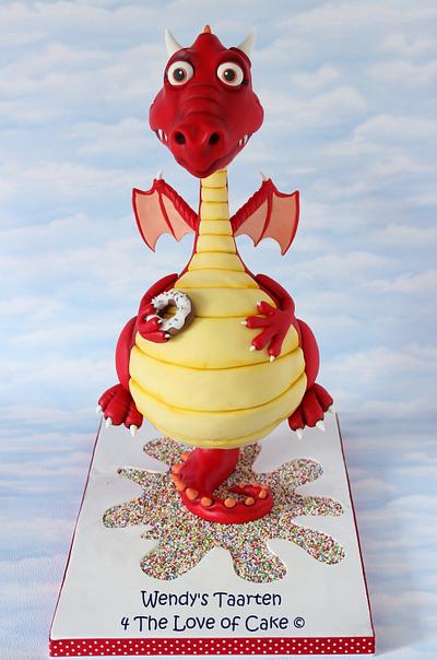 my dragon cake - Cake by Wendy Schlagwein