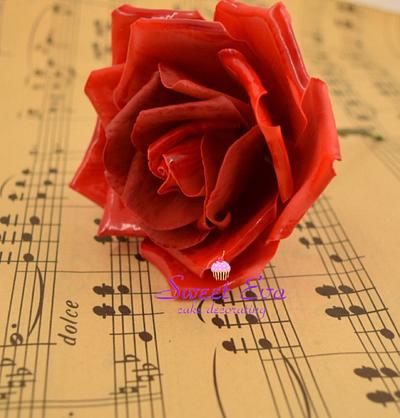 My red rose - Cake by ana ioan