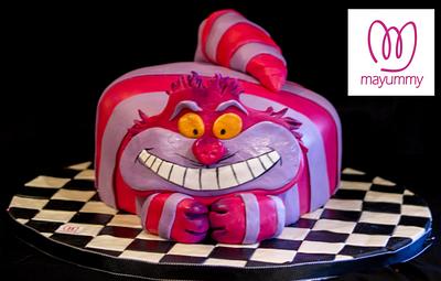 Alice in Wonderland - Cheshire cat - Cake by Mayummy