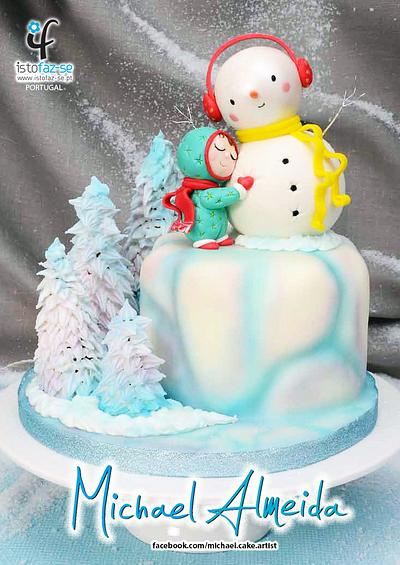 The Snowman - Cake by Michael Almeida