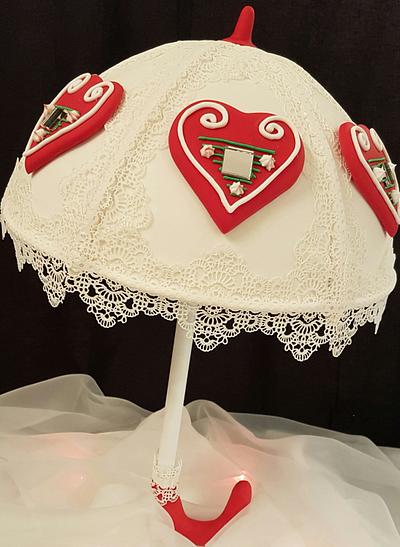 Croatian umbrella - Cake by Tirki