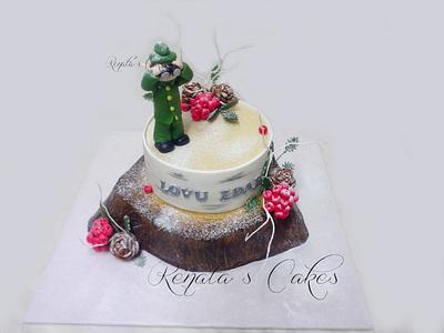Cake for hunters - Cake by Renata 