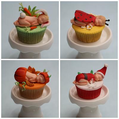 4 seasons cupcakes :  - Cake by Lucya 