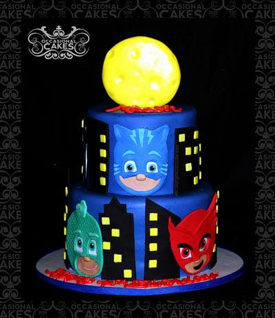 PJ Masks - Cake by Occasional Cakes