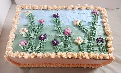 Flower cake - Cake by Shery Sweet
