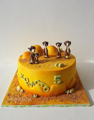 Meerkats cake - Cake by simplyblue