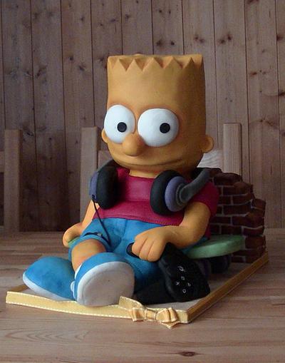 Bart Simpson - Cake by Eliska
