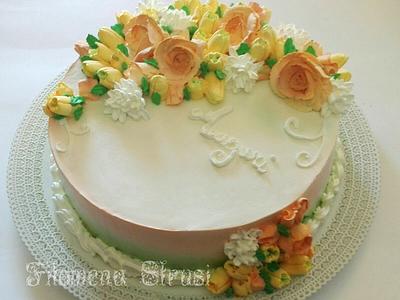 total whipped Cream  2 - Cake by Filomena