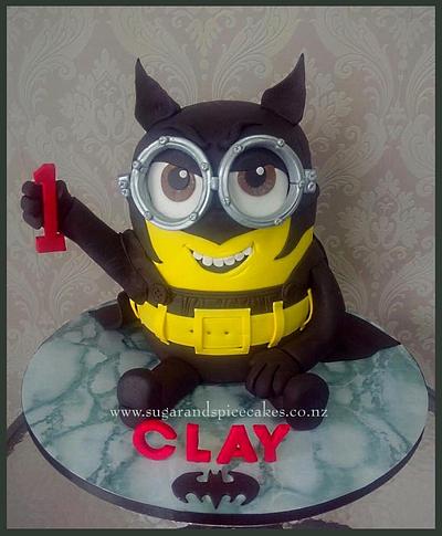 Bat Minion Cake - Cake by Mel_SugarandSpiceCakes