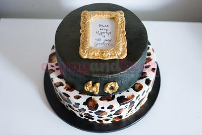 Classy birthday cake - Cake by Cuppy And Keek