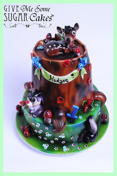 Forest friends - Cake by RED POLKA DOT DESIGNS (was GMSSC)