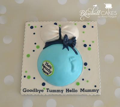Baby Bump Cake - Cake by bluebellcakes
