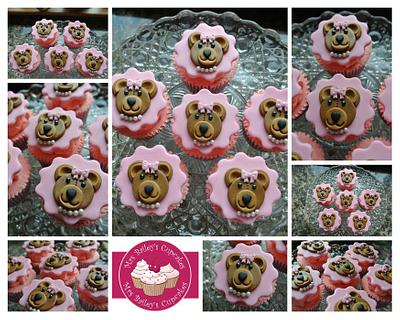 Girly Teddy Bears! - Cake by Alison Bailey