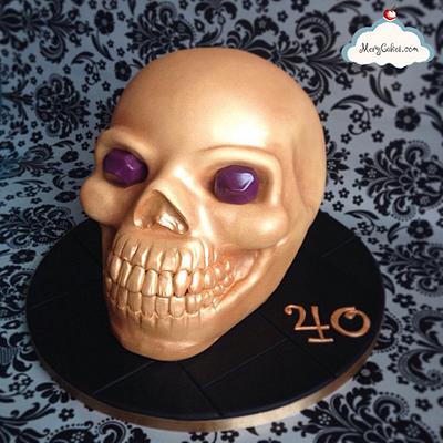 Skull Cake - Cake by Mery Cakes