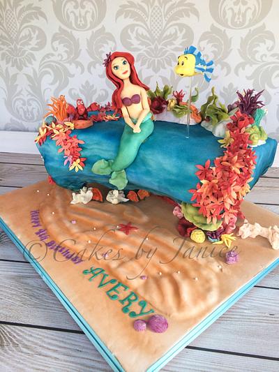 Little Mermaid Cake - Cake by Cakes by Janice