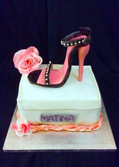 Shoe cake - Cake by Dora Th.