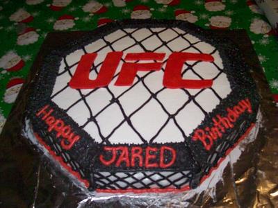UFC  - Cake by AneliaDawnCakes