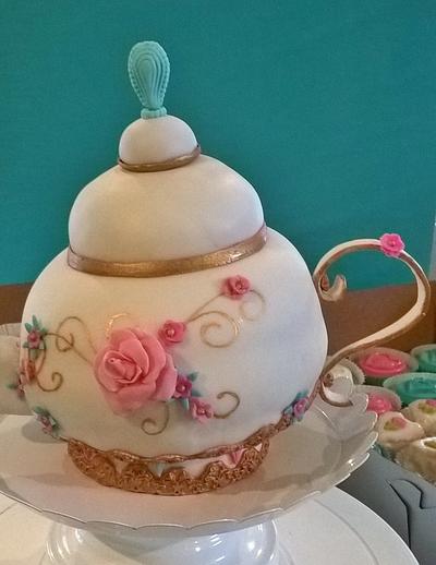 Teapot Cake - Cake by Ms. Shawn