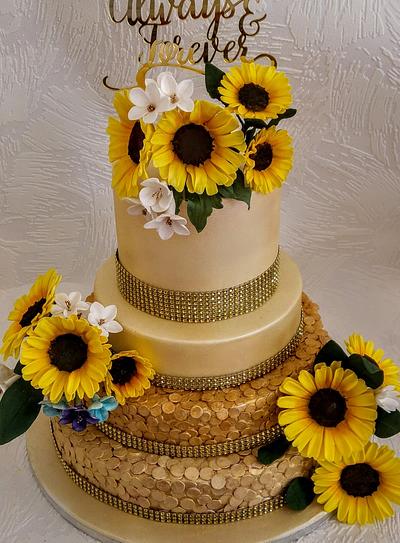Sunflowers - Cake by Icing to Slicing