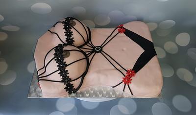 Sexy cake. - Cake by Pluympjescake