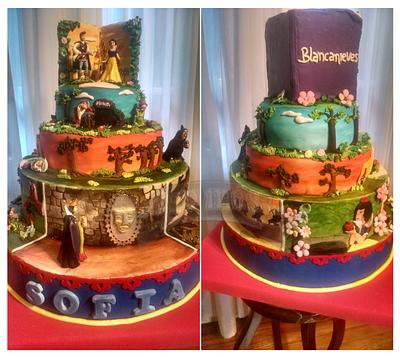 Snow White cakes - Cake by algomas
