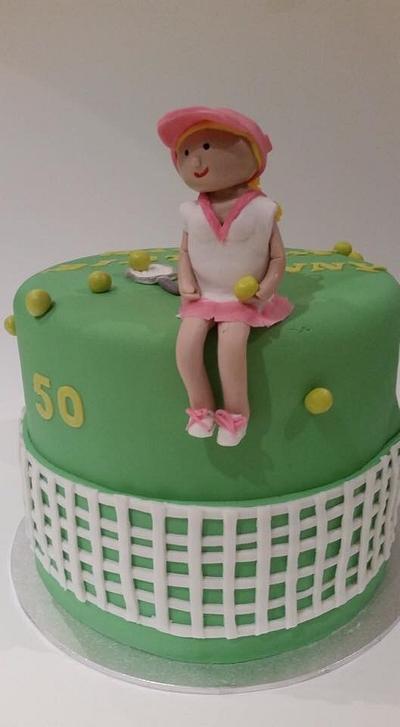 Anyone for tennis!  - Cake by Cakesters