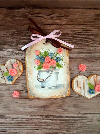 Vintage cookies  - Cake by Suzi Suzka