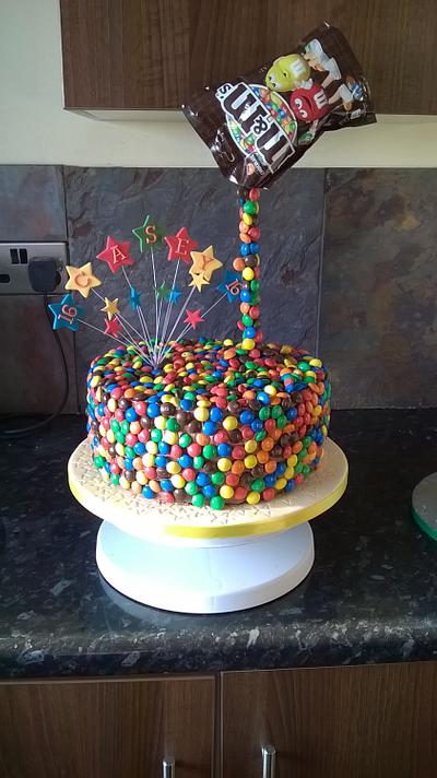 m and ms - Cake by Caked