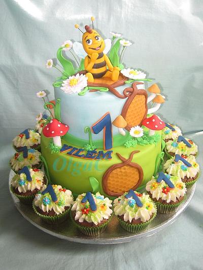Bee Will - Cake by OlgaC