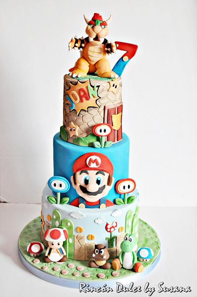Super Mario Cake / Tarta Super Mario - Cake by rincondulcebysusana
