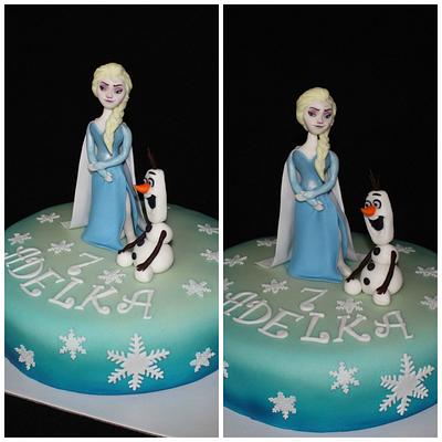 Frozen - Cake by Anka