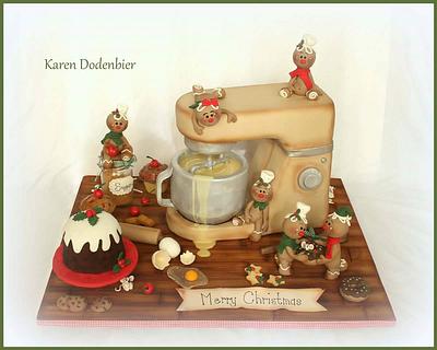 Collaboration Believe in the magic of christmas! - Cake by Karen Dodenbier