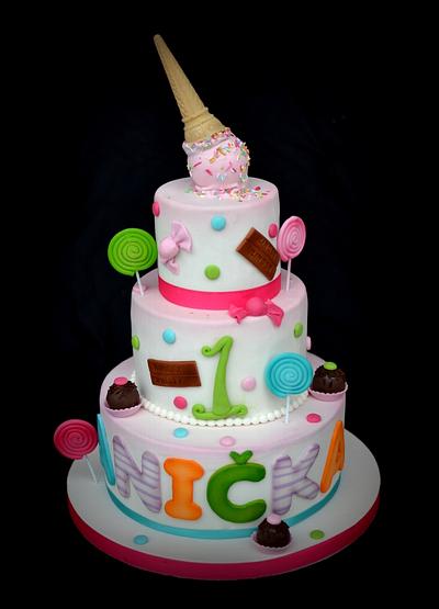 lollipop cake - Cake by majalaska