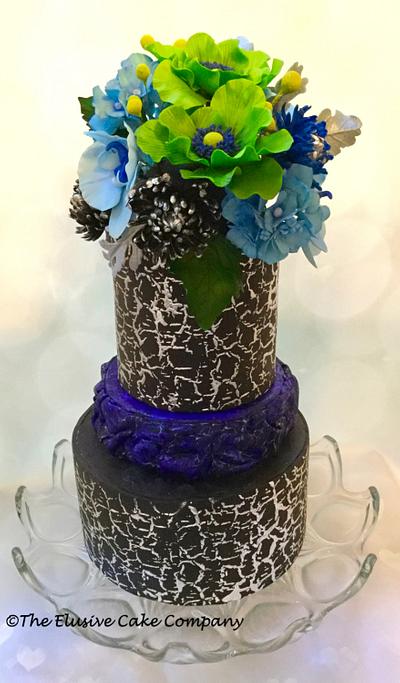 Midnight blues - Cake by The Elusive Cake Company