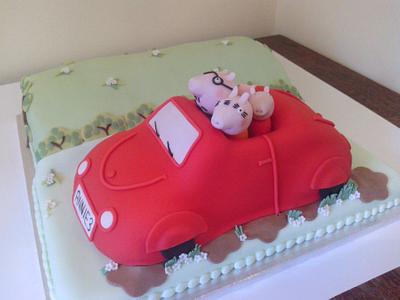 Peppa Pig - Cake by NooMoo