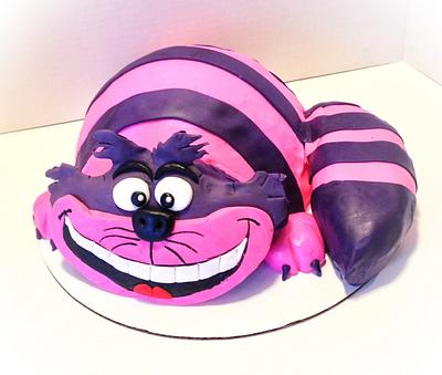 Cheshire Cat - Cake by Cups-N-Cakes 