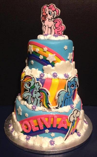 My Little Pony Cake - Cake by Tracy's Custom Cakery LLC