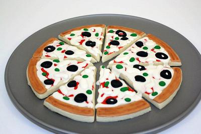Pizza Anyone?? - Cake by Prima Cakes and Cookies - Jennifer