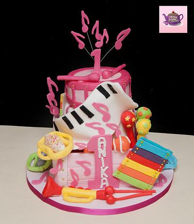 Music Time - Cake by Cakes by Nina Camberley