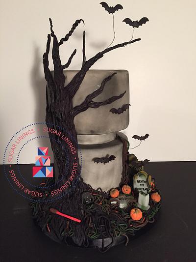 Halloween  Cake - Cake by Sugar Linings