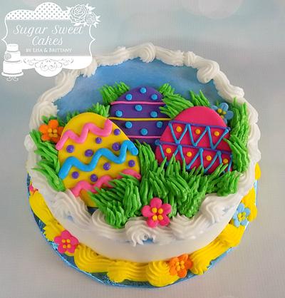 Easter Eggs - Cake by Sugar Sweet Cakes